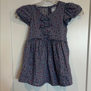 Old Navy Blue Floral Kids Dress size 3T